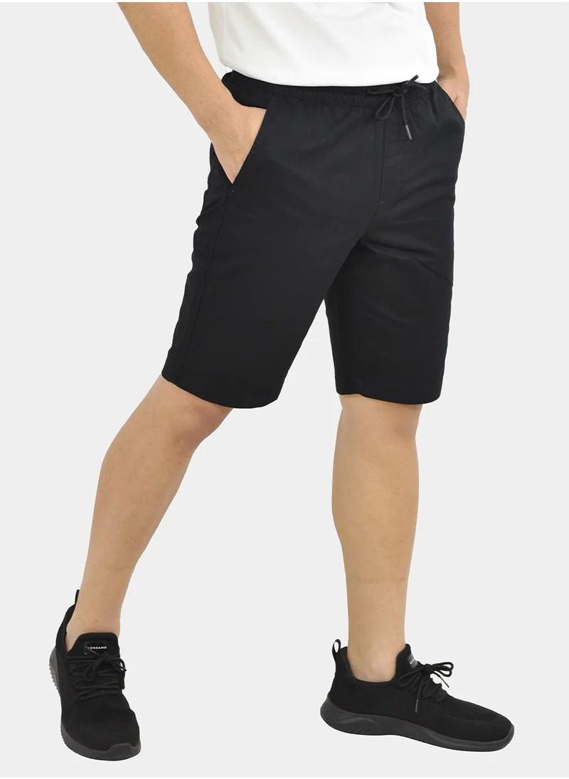 GIORDANO Men's Shorts Black