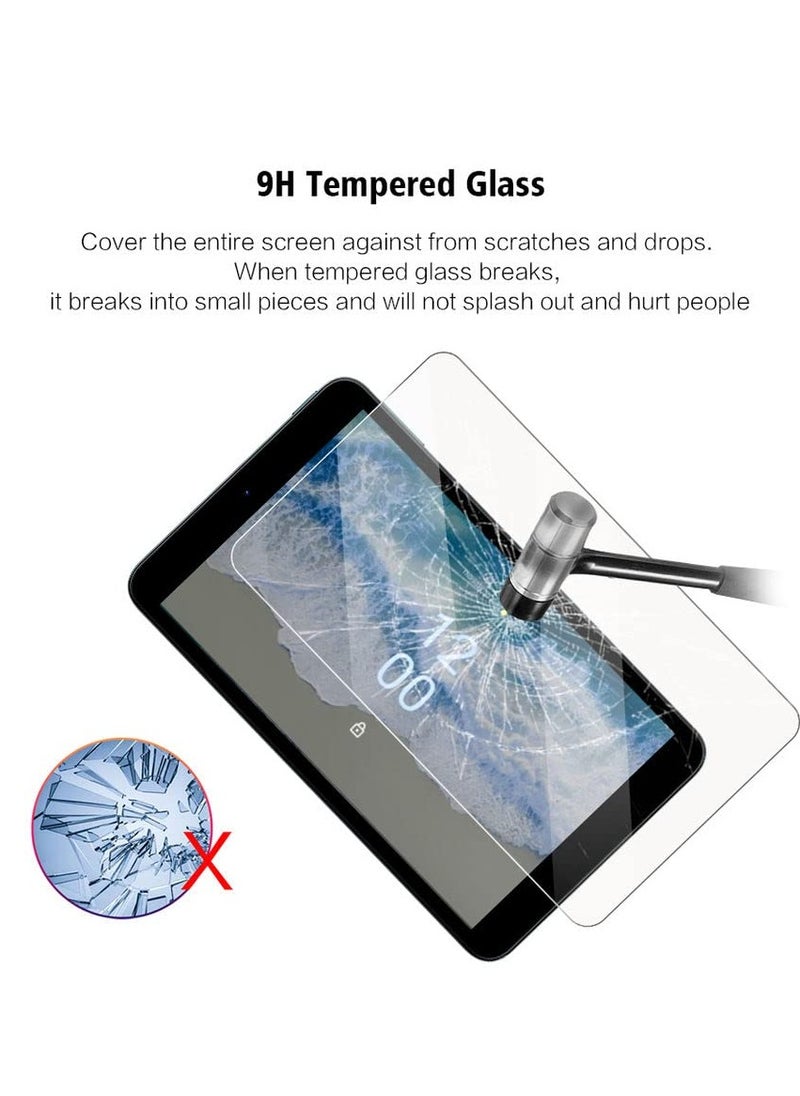 Tempered Glass Screen Protector For Nokia Tab T10 8 inch