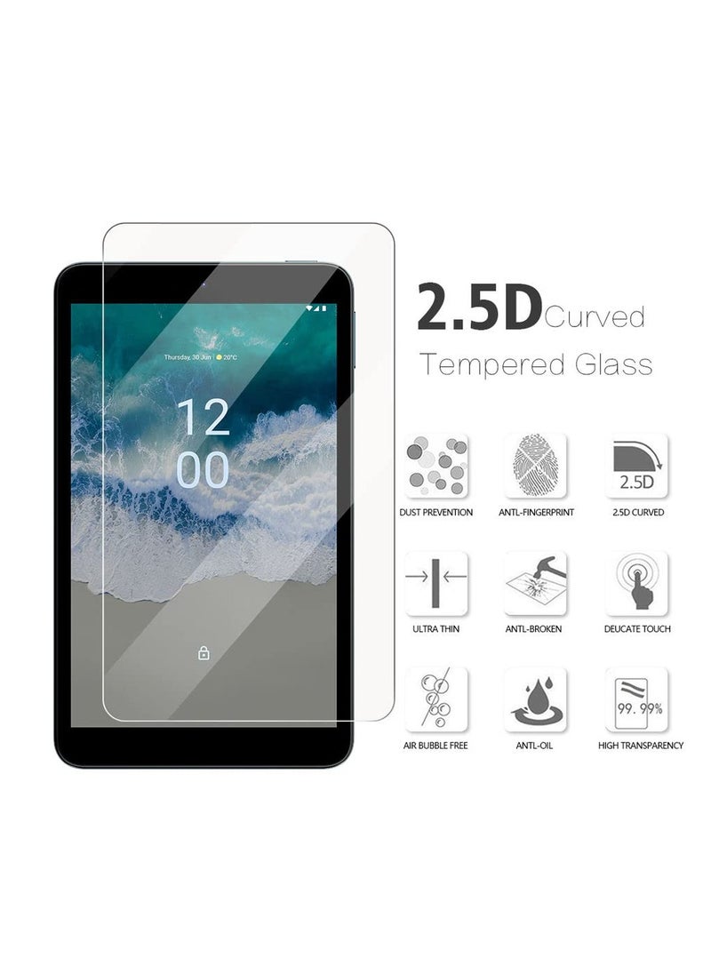 Tempered Glass Screen Protector For Nokia Tab T10 8 inch