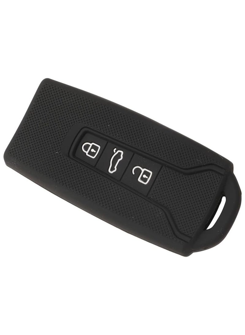 SOLDOUT 3 Button Silicone Key Fob Car Key Bag Holder Key Cover Case Compatible with Volkswagen VW Touareg  - Image 3