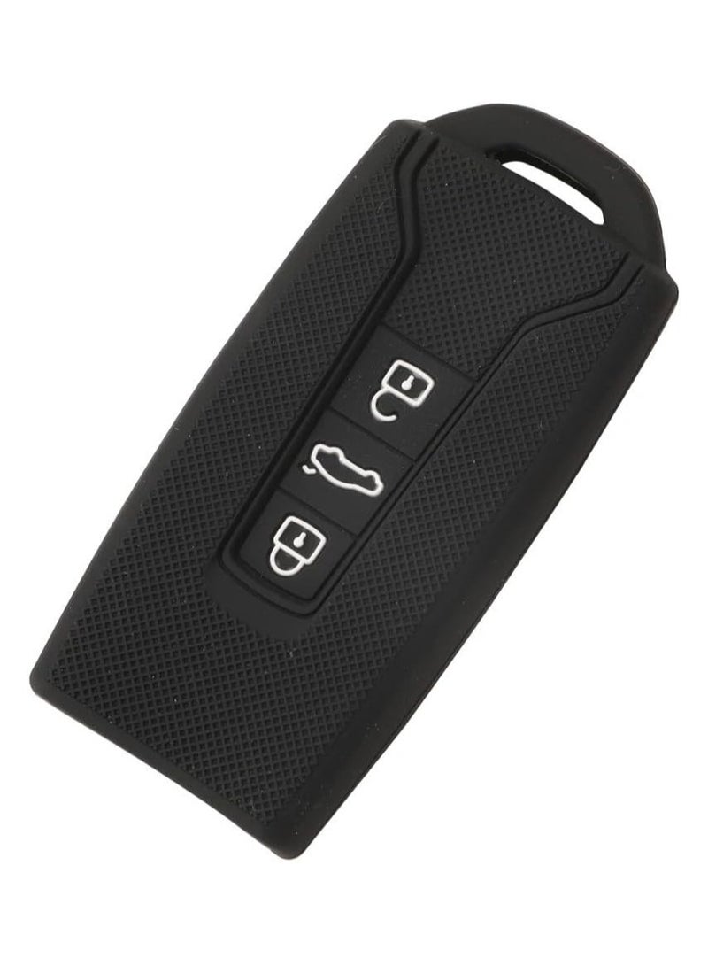 SOLDOUT 3 Button Silicone Key Fob Car Key Bag Holder Key Cover Case Compatible with Volkswagen VW Touareg  - Image 4