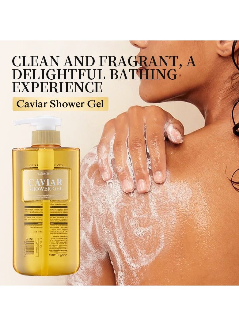 Kormesic غسول الجسم الكافيار 530 جرام-فاخر ومغذي - Image 3