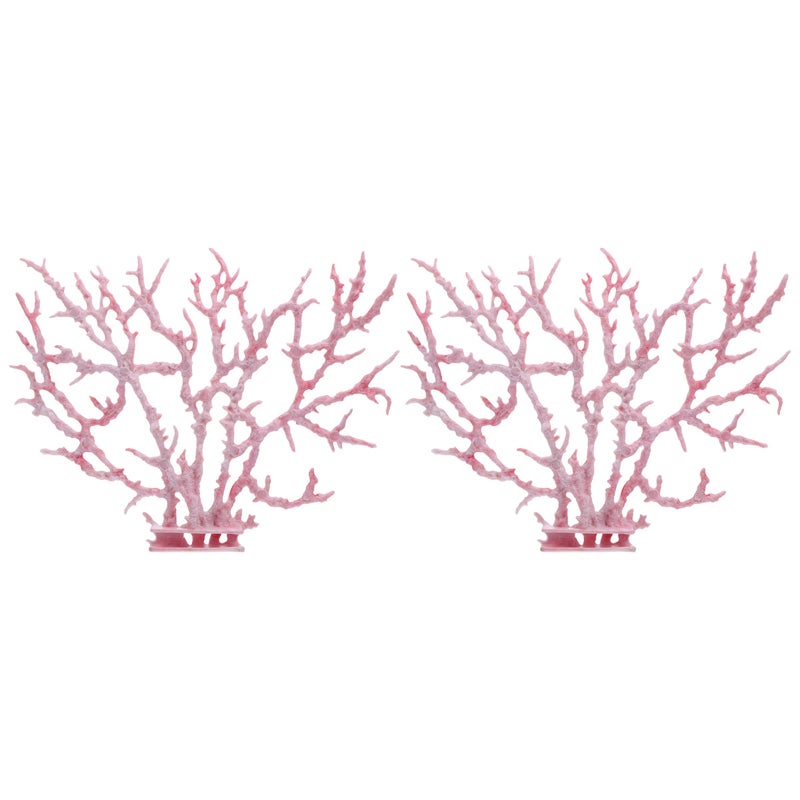 1pc Aquarium Underwater Coral Decor Fish Landscape Ornament - Image 1