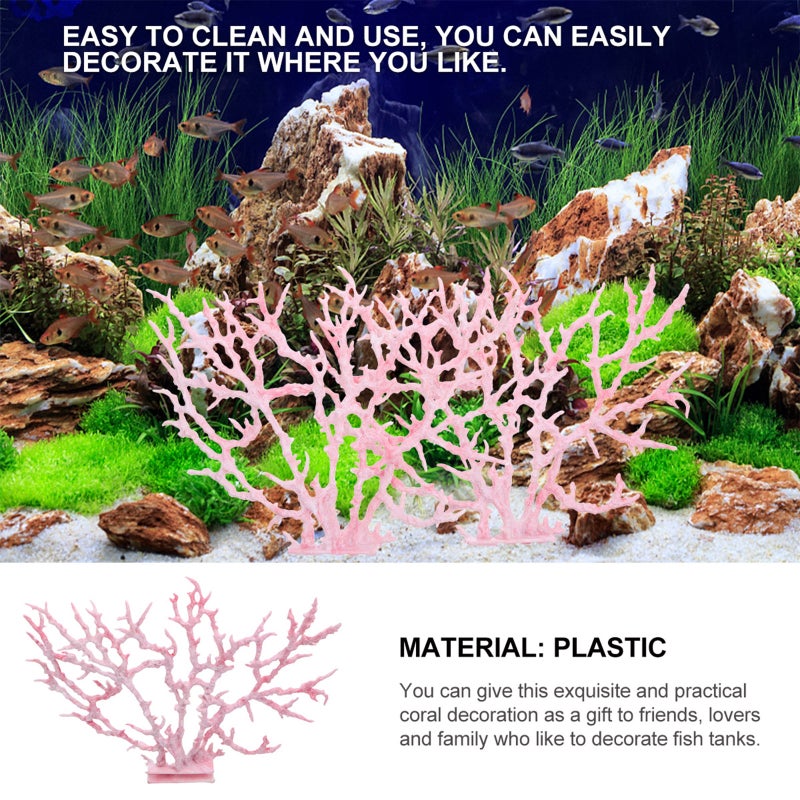 1pc Aquarium Underwater Coral Decor Fish Landscape Ornament - Image 4