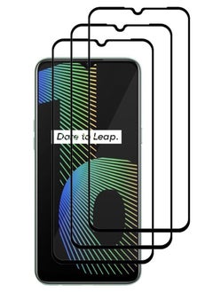 CATANES 3 Pack For Realme Narzo 10 Screen Protector Tempered Glass Full Glue Back  - Image 2