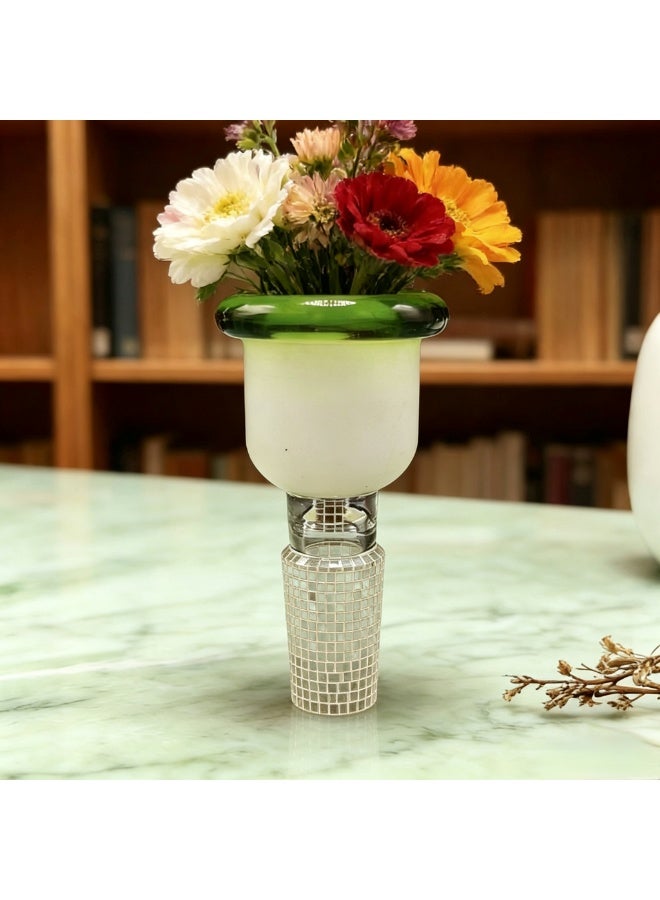 High borosilicate heat-resistant glass vase, made of medical-grade material