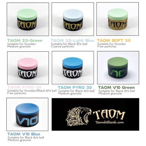 YEUEK TAOM Pool Chalk Holder Round Shaped Practical Tool Billiards Accessories Magnetic Mini Chalk Tip Case Container Round Box Billiards - Image 2