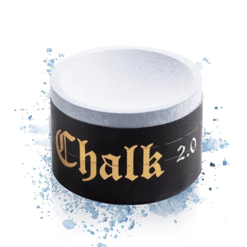 YEUEK TAOM Pool Chalk Holder Round Shaped Practical Tool Billiards Accessories Magnetic Mini Chalk Tip Case Container Round Box Billiards - Image 1
