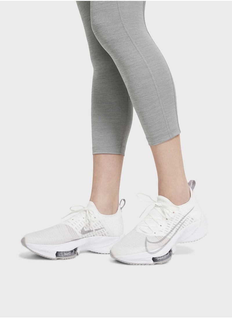 Nike - Mid-Rise Crop Running Leggings - Image 1