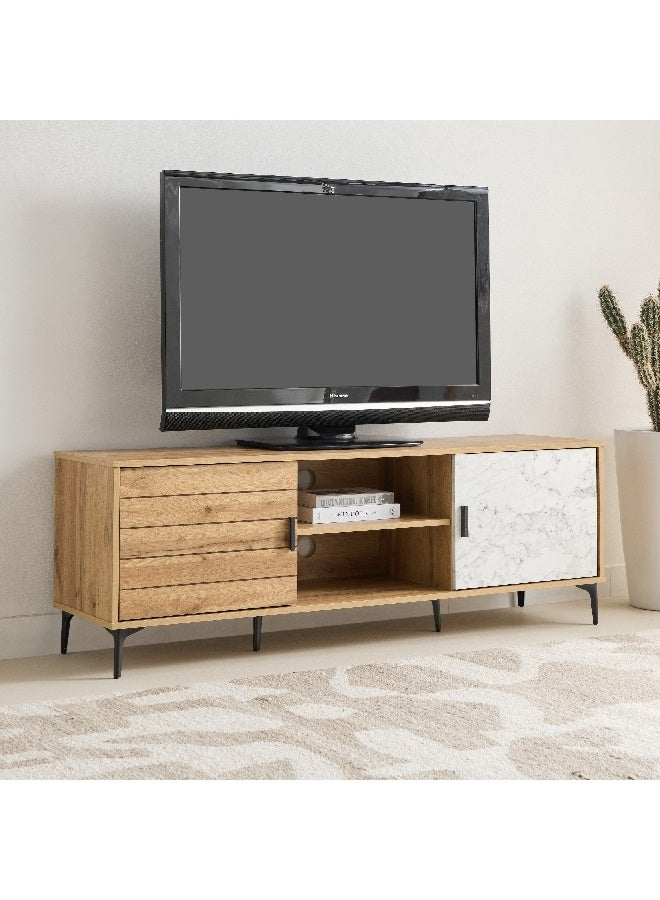 Home Box Misty 2-Door TV Unit for TVs up to 65 inches 40.5 x 52 x 150 cm - Image 3