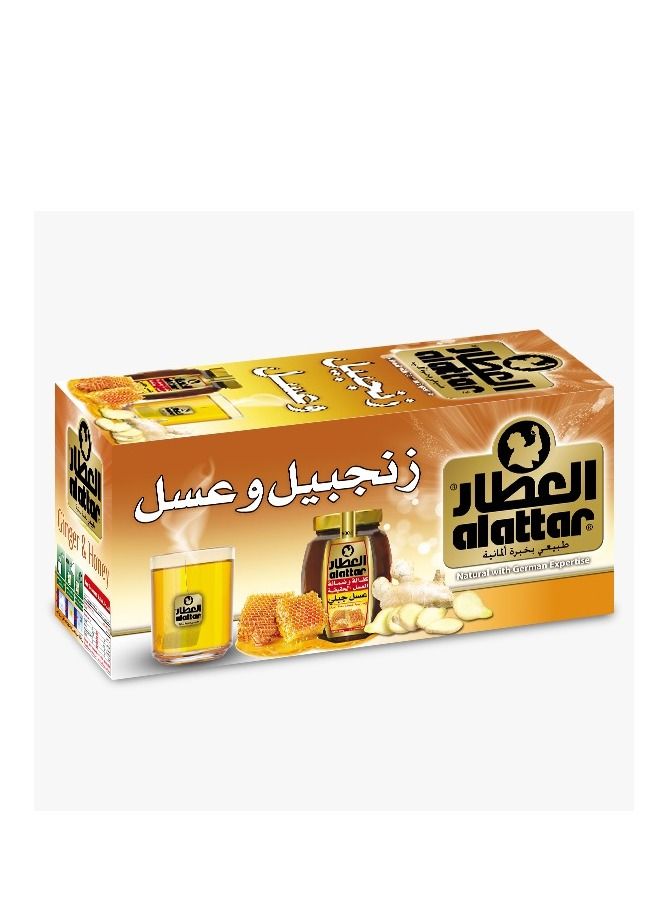 زنجبيل وعسل 20 كيس