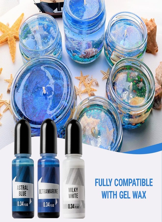 ALEXES Liquid Dye for Candle Making - Epoxy Resin Dye - Colorant Drops - 16 Candle Liquid Colors for Wax - Epoxy Colorant - 16 Colors Set - Premium Colors for Wax - Image 5