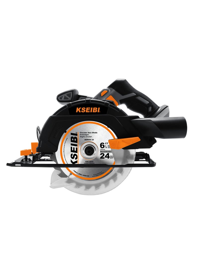 KSEIBI - High Quality 20V CORDLESS CIRCULAR SAW for Cutting Wood, (TOOL ONLY) Portable Circular Saw, Woodworking Tool, Trimming, Outdoor Projects, Precise Cutting - Image 1