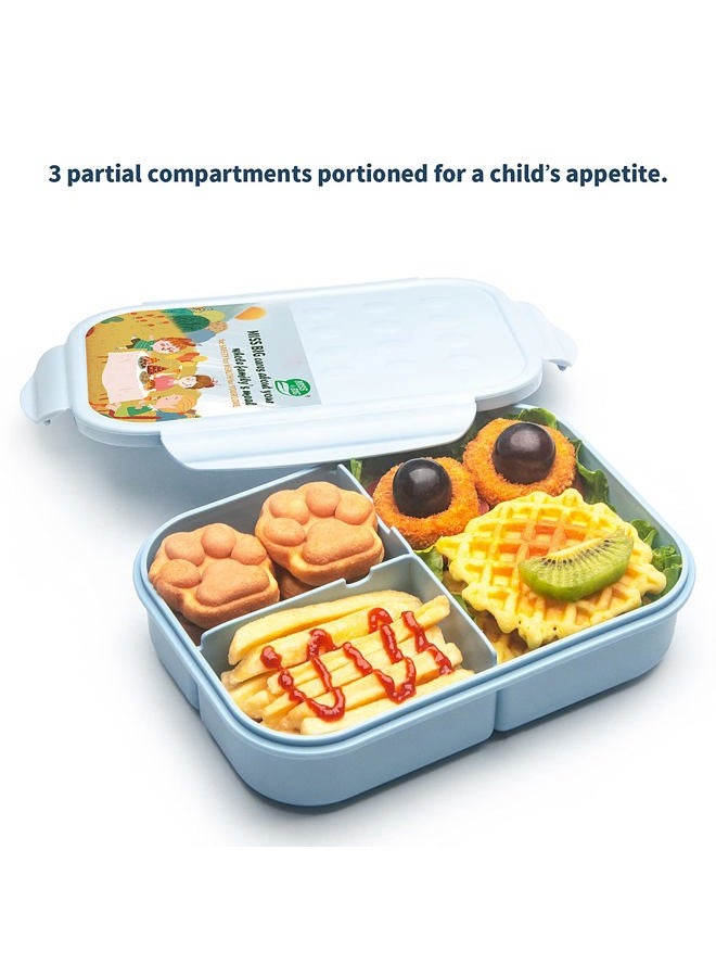 MISS BIG Bento Box, Bento Box for Kids, Ideal Leakproof Lunch Box for Kids, Mom's Choice Kids Lunch Box, BPA Free & Chemical Dyes, Friendly Lunch Containers - Image 2