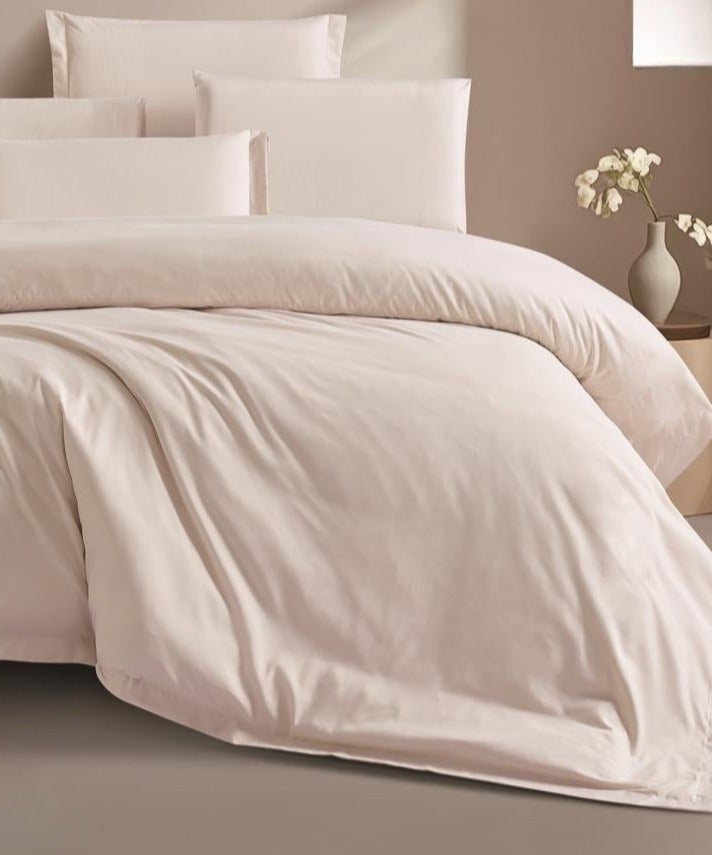 Brides Double bed sheet set, 7 pieces, plain, microfiber - Image 2
