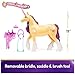 Unicorn Academy أكاديمية اليونيكورن قوة الصداقة هدايا عيد الفصح فكرة دمى ألعاب اليونيكورن للفتيات تشمل سرج وbridle شفاف 11 - Image 4