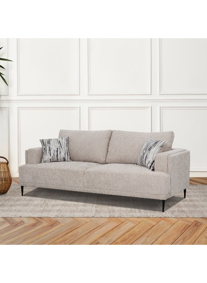 Home Box Panora 3-Seater Fabric Sofa with 2 Cushions  - Image 3