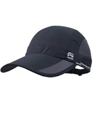 GADIEMKENSD GADIEMKENSD Quick Dry Sports Hat Lightweight Breathable Soft Outdoor Run Cap Baseball Cap (Classic Upgrade, Black)  - Image 1