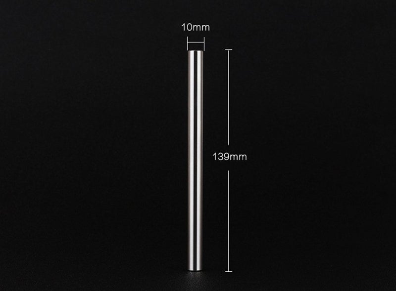 EKLOEN Ballpoint Stainless Steel Silver Pen, Fine Point, Black Ink, One Pack - Image 5