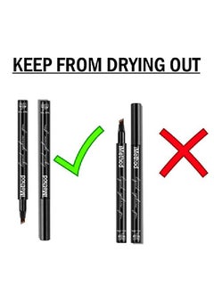 iMethod Imethod Eyebrow Pen - Imethod Eye Brown Makeup, Eyebrow Pencil With A Micro-Fork Tip Applicator Creates Natural Looking Brows Effortlessly And Stays On All Day, Light Brown  - Image 4