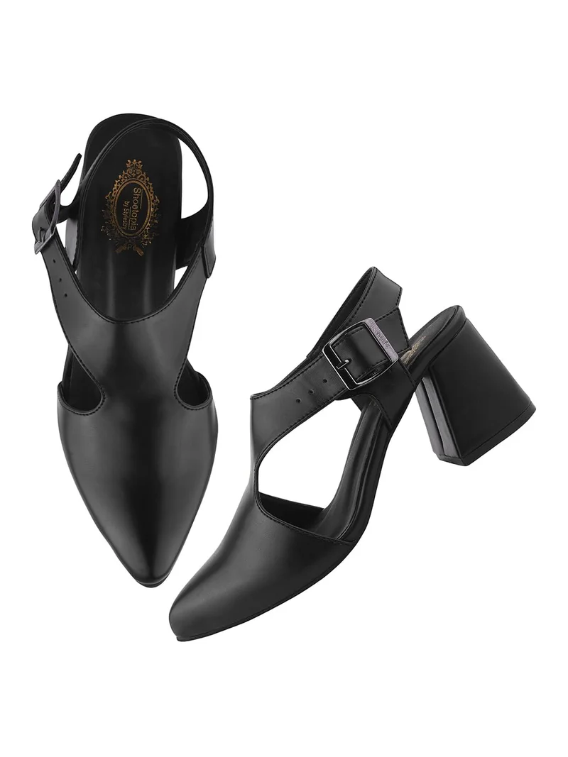 شوتوبيا Shoetopia Solid Pointed Toe  Pumps for Women & Girls