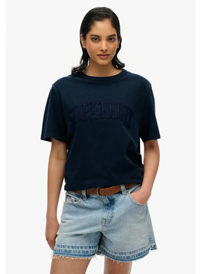 Athletic Tonal Oversized T-Shirt