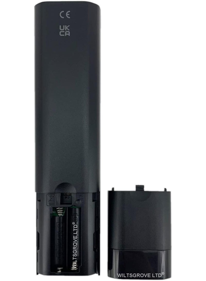 ELTRAZONE جهاز التحكم عن بُعد الصوتي الأصلي ERF3A80 لتلفاز Hisense T304493 HT304493 4K UHD الذكي - 43A6BGTUK 50A6EGTUK 55A6EGTUK 55A7GQTUK 55E77HQTUK 65A63HTUK 65A7GQTUK 85A66 BGTUK مع بطارية - Image 4