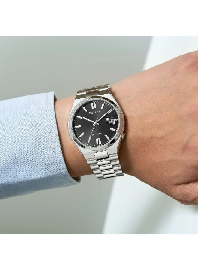 CITIZEN Men's Super Titanium Strap Mechanical Men Watch NJ0150-81E - 40 mm