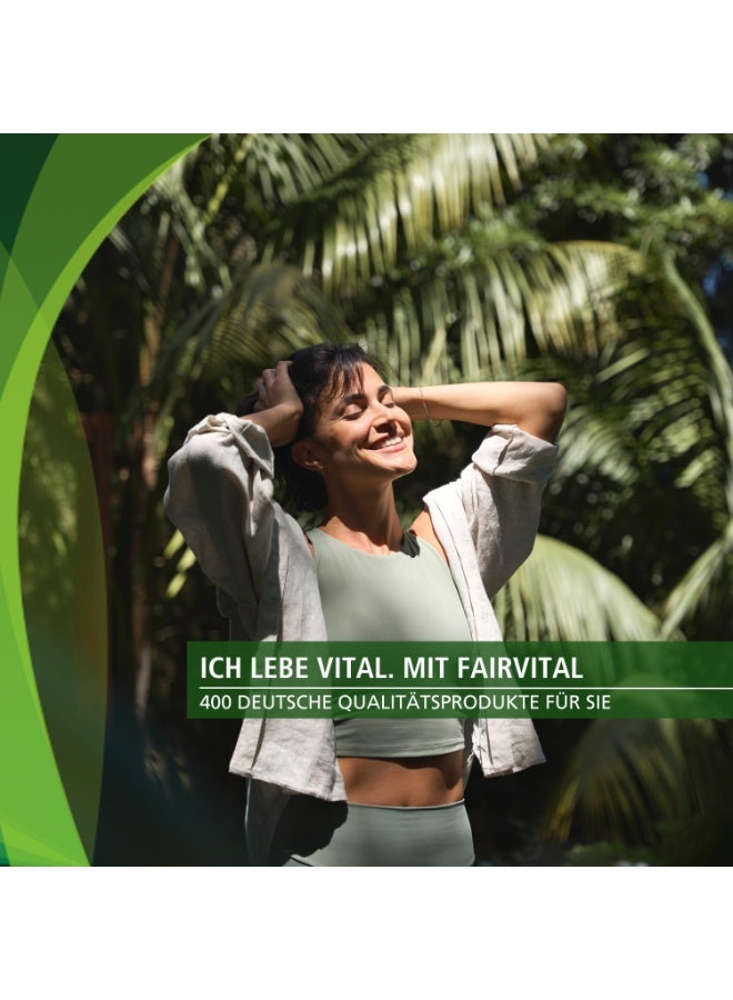 Fairvital Lycopene Capsules 25 mg • Vitamin E • 90 Capsules • Antioxidant Support • Skin & Heart Health • Micro-Encapsulated • Easy to Swallow • 100% Vegan - Image 4