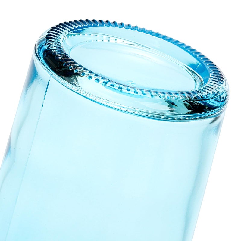 YOUEON 16 Pcs Blue Glass Bud Vases, 8 Oz Living Bud Vases, Small Vases for Flowers, Decorative Glass Bottles, Vintage Flower Vases for Table Centerpiece, Wedding Reception, Home Decor, Office - Image 5