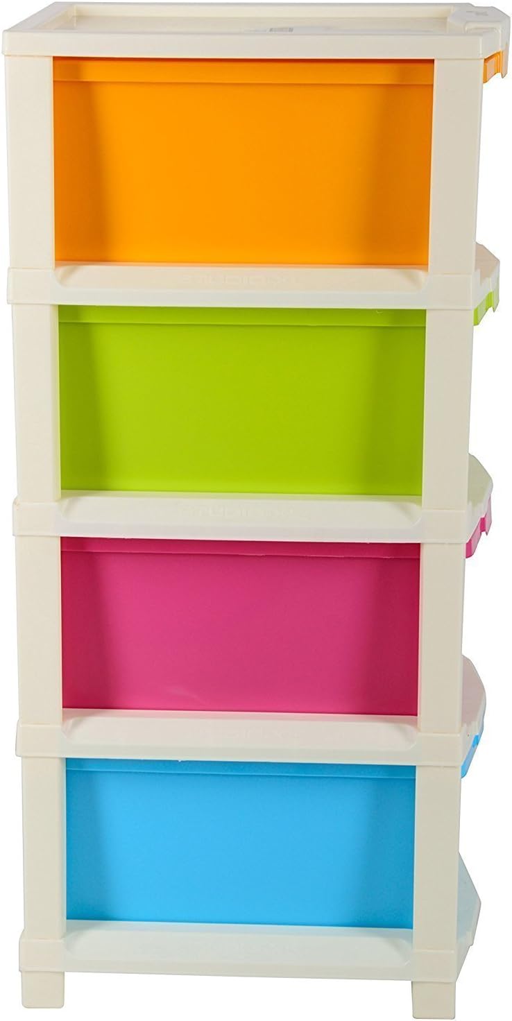Joyful Studio 4 Xtra Large Modular Drawer System, Multicolor, plastic - Image 4