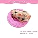 VOLOBE Silicone Piglet with Blue Portable Carrier Bag 5 Inches Realistic Piglet with Sleeping Pad Accessories for Kids Boy Girl Christmas Birthday GiftElla with Bag - Image 4