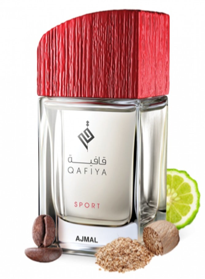 Ajmal Qafiya Sport Eau De Parfum For Men - 75 ML - Image 5