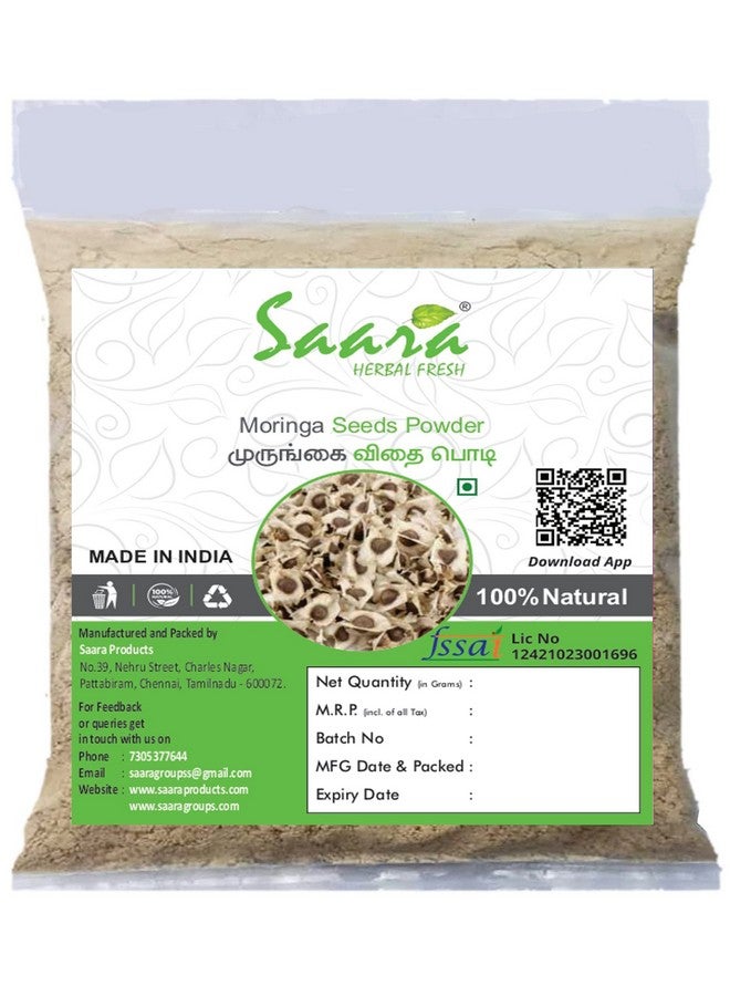 Saara مسحوق مورنغاي فيذاي العشبي الطازج من سارا، 101 جرام، مسحوق بذور المورينغا، مسحوق درامستيك، ملغا شيتو، أهيجان، مورنغاي، مسحوق مورنغاي فيذاي، (عبوة 1 × 101 جرام)، ماسالا الخضار - Image 1