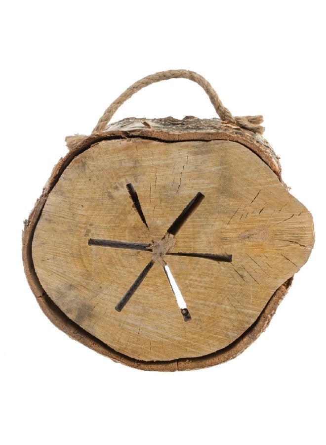 5 Starlogs Jadaa Outdoor Easy To Use High Quality Fire Wood with Handle Brown Small 2010019 - Image 1