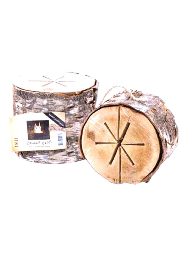 5 Starlogs Jadaa Outdoor Easy To Use High Quality Fire Wood with Handle Brown Small 2010019 - Image 2