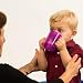 TalkTools Recessed Lid Cup with Handles Leak Proof Promotes Oral Motor Skills Lip Closure and Self Feeding Alternative to Sippy Bottle Food Grade Materials Dishwasher Safe Purple - Image 3