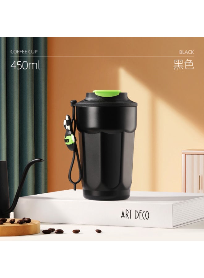316 Stainless Steel Octagonal Thermos Cup Portable Water Cup High Color Value Coffee Cup Large Capacity Accompanying Cup