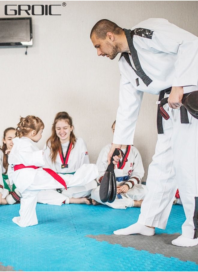 GROIC بدلة التايكوندو، زي BJJ البرازيلي BJJ Gi Jiu Jitsu Gi للبالغين، سروال وسترة متينة، أجزاء ملابس التدريب الرياضي  - Image 5
