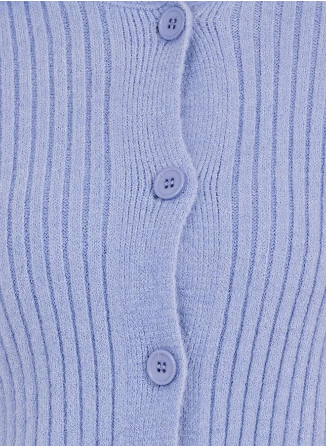 Styli Regular Length Regular Fit Buttoned Knit Cardigan