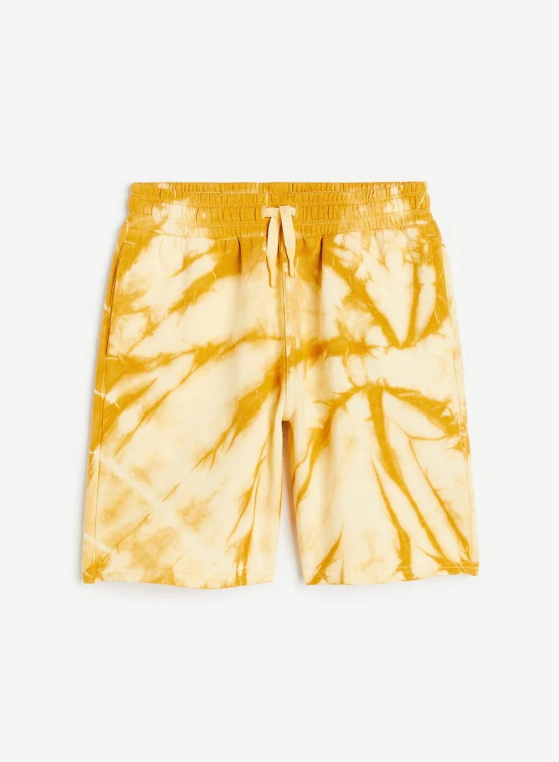 H&M Kids Graphic Print Paper Bag Shorts