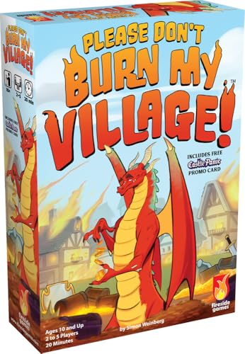 Fireside Games Please Dont Burn My Village by Fireside Games Ages 10 25 Players Competitive Gameplay Strategic Card Game - Image 1