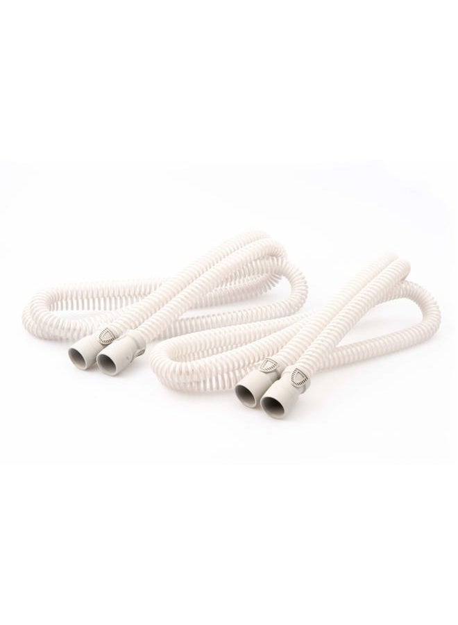 Snugell Universal Slim CPAP Hose (6ft 2-Pack) – Compatible with All Major CPAP Machines and Most CPAP BiPap, and BiLevel Device Brands – Minimize Discomfort and Mask Leaks for a Restful Sleep - Image 1