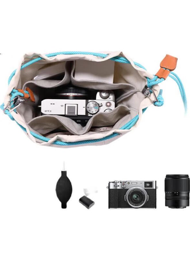 Neewer Neewer Camera Bag Shoulder Bag For Camera, Mirrorless Camera Insert Bag For Fuji, Canon, Sony, Digital Storage Bag For Makeup - Image 2