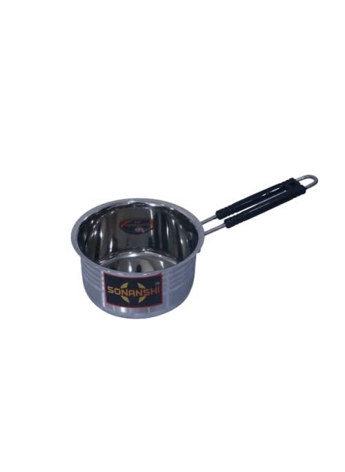 Sonanshi Sonanshi Stainless Steel Sauce PanTea PanCoffee Pan with LID 2 Litre  - Image 3