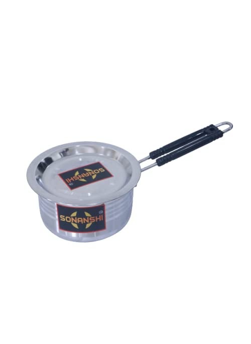 Sonanshi Sonanshi Stainless Steel Sauce PanTea PanCoffee Pan with LID 2 Litre  - Image 1