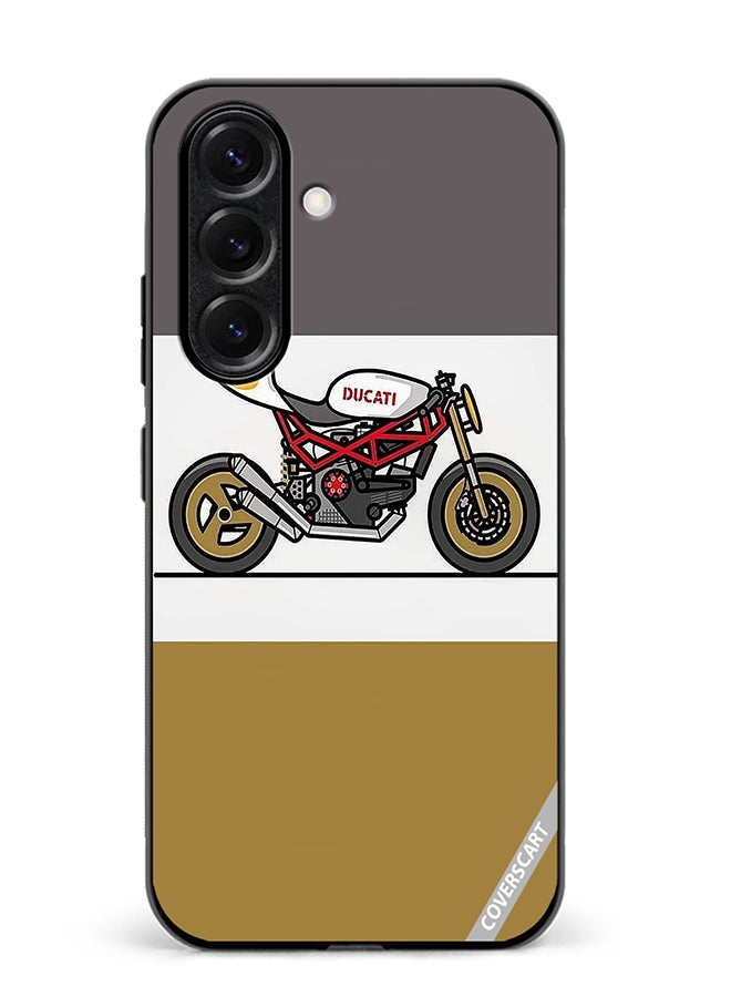 VR CREATIVE Protective Case Cover For Samsung Galaxy S25 Ducati Design Multicolour