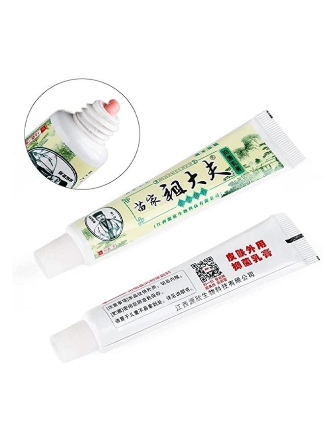 زودايفو كريم مضاد للبكتيريا العناية بالبشرة كريم عشبي صيني كريم مضاد للبكتيريا غني بمستخلص الأعشاب جوهر المنتج الإغاثة من الوخز كريمات الإكزيما التهاب الجلد مرهم الصدفف الجلد - Image 3