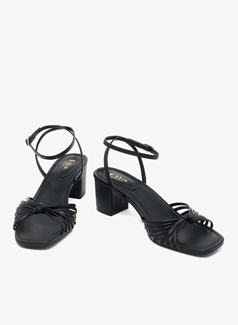 ايلا صندل بكعب عريض للسيدات