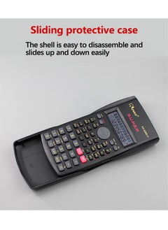 Kenko Scientific Calculator 240 Functions 2-Line 10+2 Digits Written Display - Ideal for Students and Teachers, Black  - Image 4